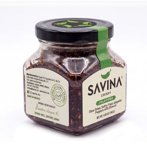 Savina Chiles Jalapeño Chile Crisp